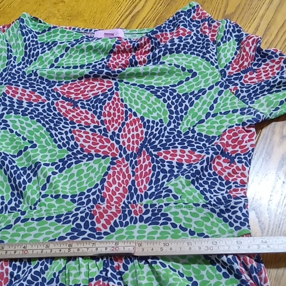 LILLY PULITZER Womens Dress Knit SMALL Multicolor Used Preowned Summer Casual - Picture 7 of 13